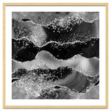Black Glitter Agate Texture 07 thumbnail