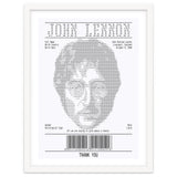 Receipt Art John Lennon Quotes thumbnail