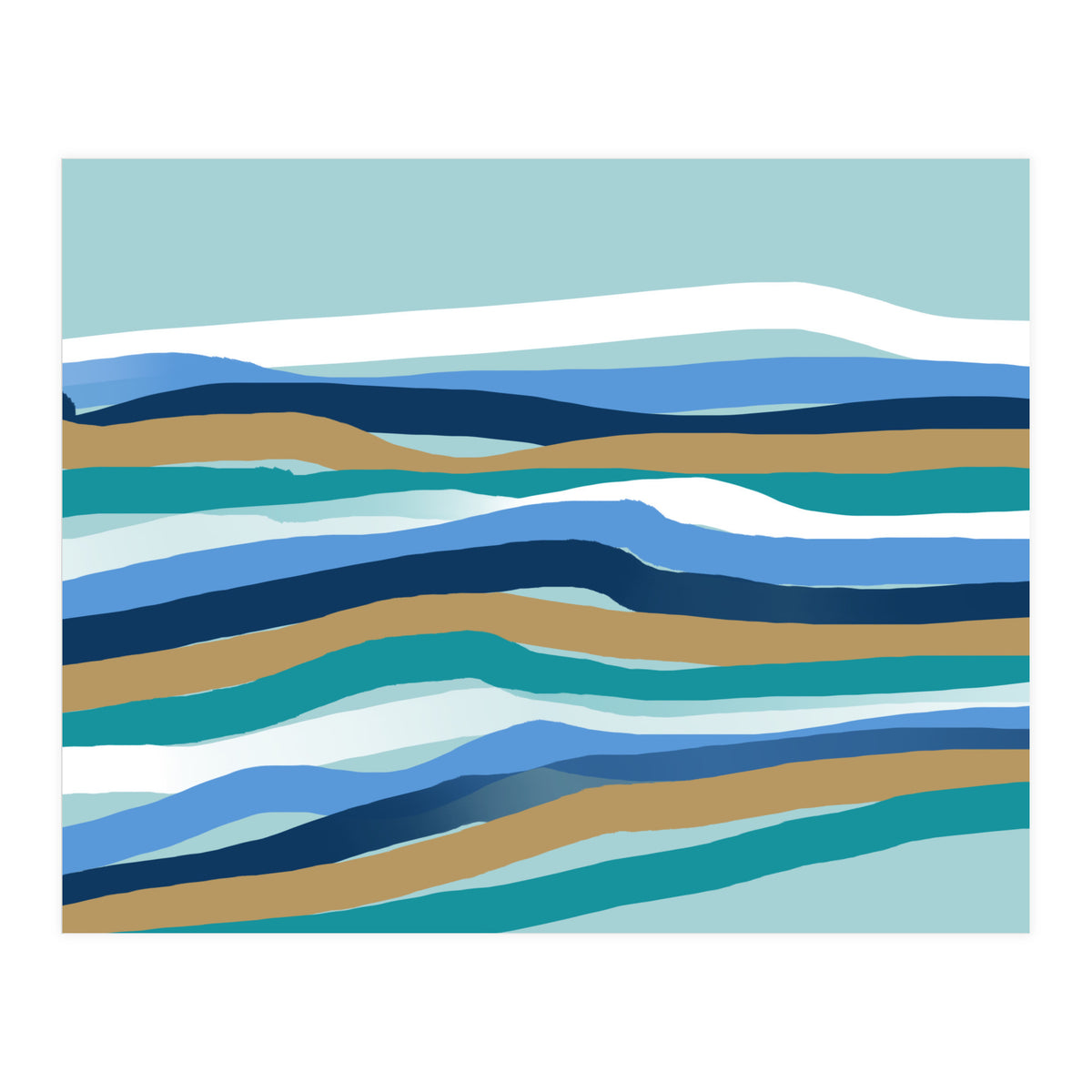 Between The Waves  (Print Only)