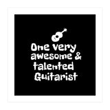 One very awesome and talented guitarist (Print Only) thumbnail