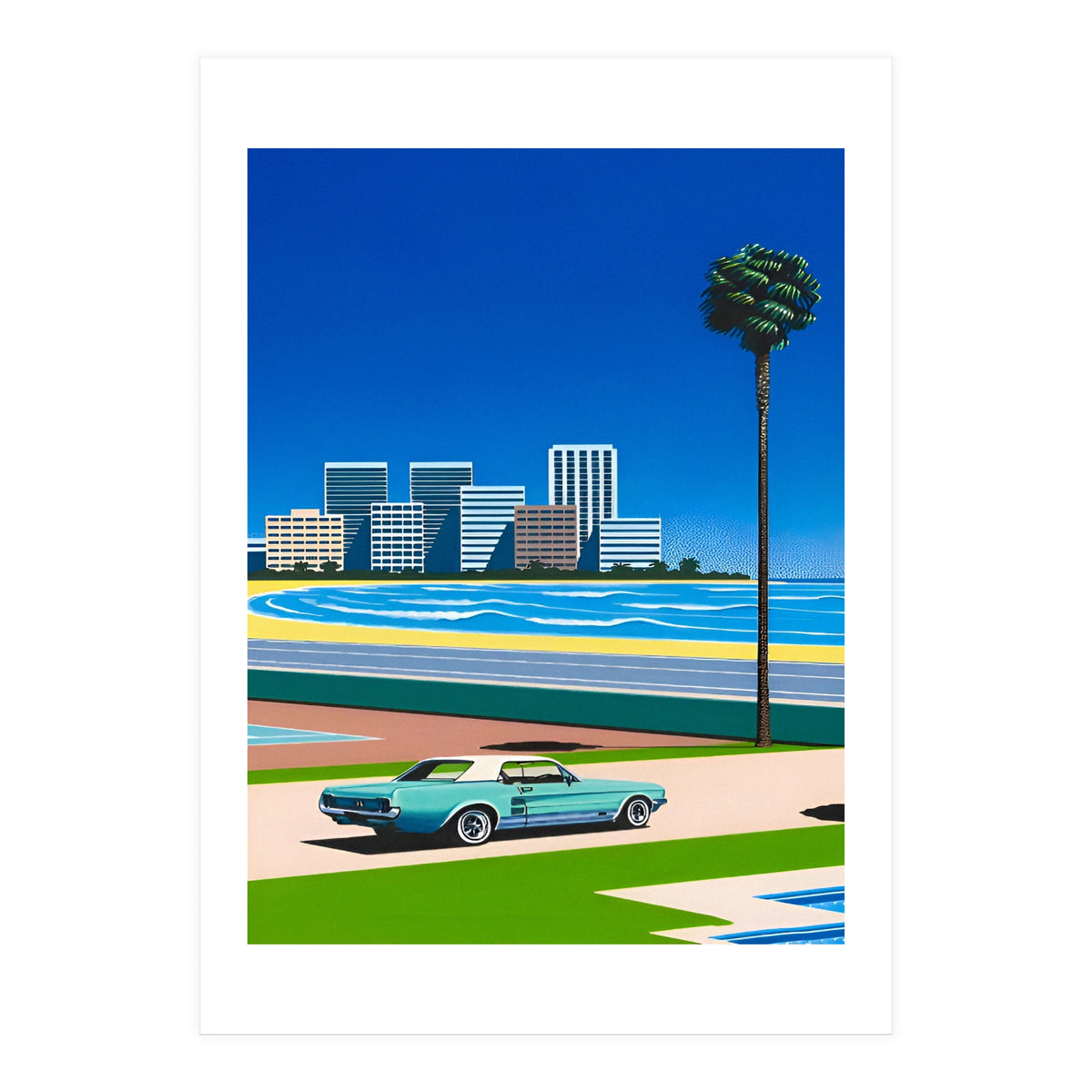 Hiroshi Nagai - Vaporwave, City Pop (Print Only)