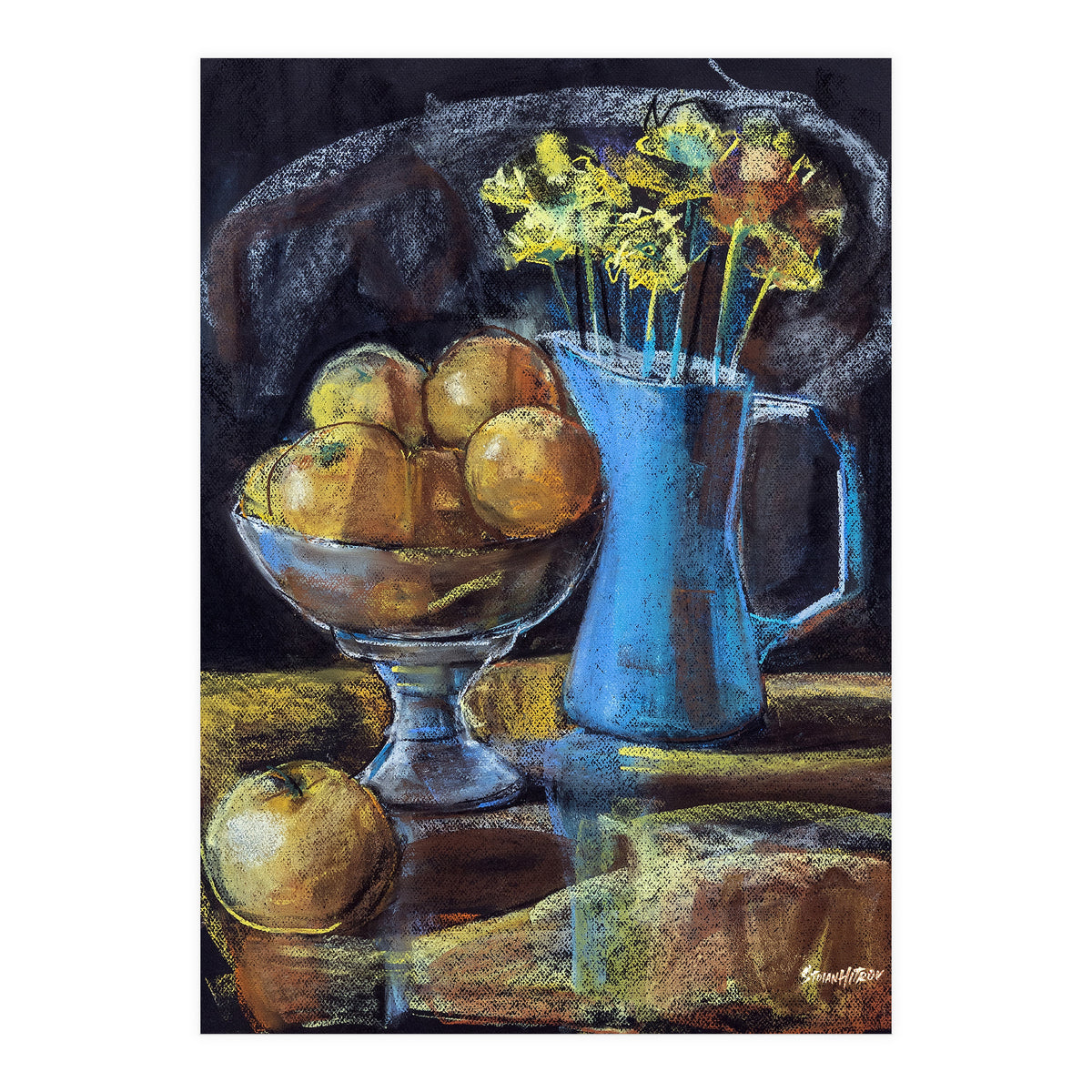 Oranges Still Life (Print Only)