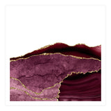 Burgundy & Gold Agate Texture 28 (Print Only) thumbnail