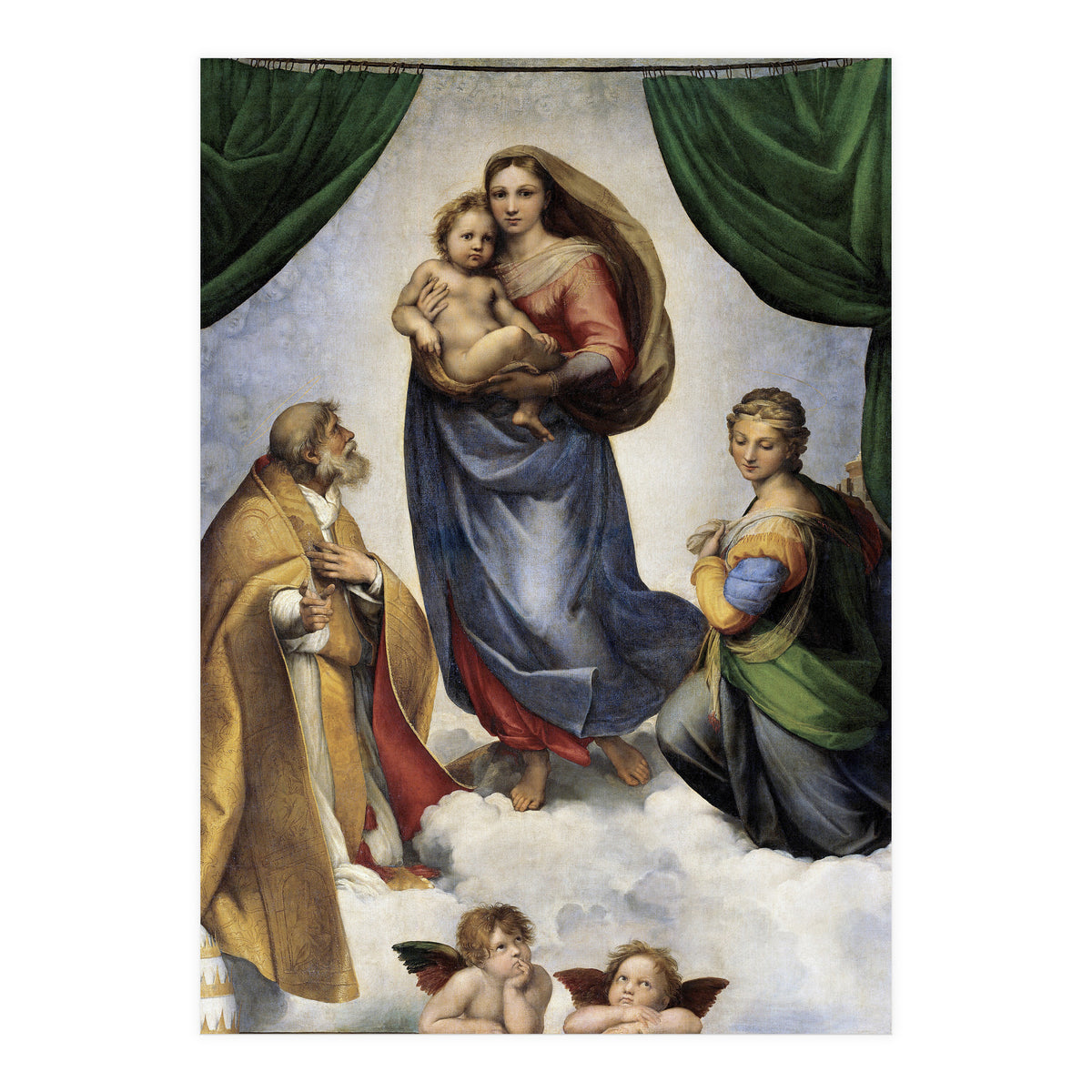 Raphael – Disputation of the Holy Sacrament (ca. 1509–1510) | Iconic High Renaissance Masterpiece (Print Only)