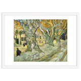 VINCENT VAN GOGH: The Road Menders. Date/Period: 1889. Painting. Oil on canvas. thumbnail