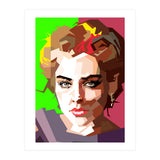 Sharon Stone Actress Movie Retro Illustration (Print Only) thumbnail