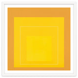 JOSEF ALBERS - HOMAGE TO THE SQUARE ORANGE YELLOW thumbnail