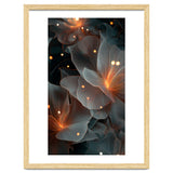 Ethereal Glowing Flora: Abstract Translucent Petals thumbnail