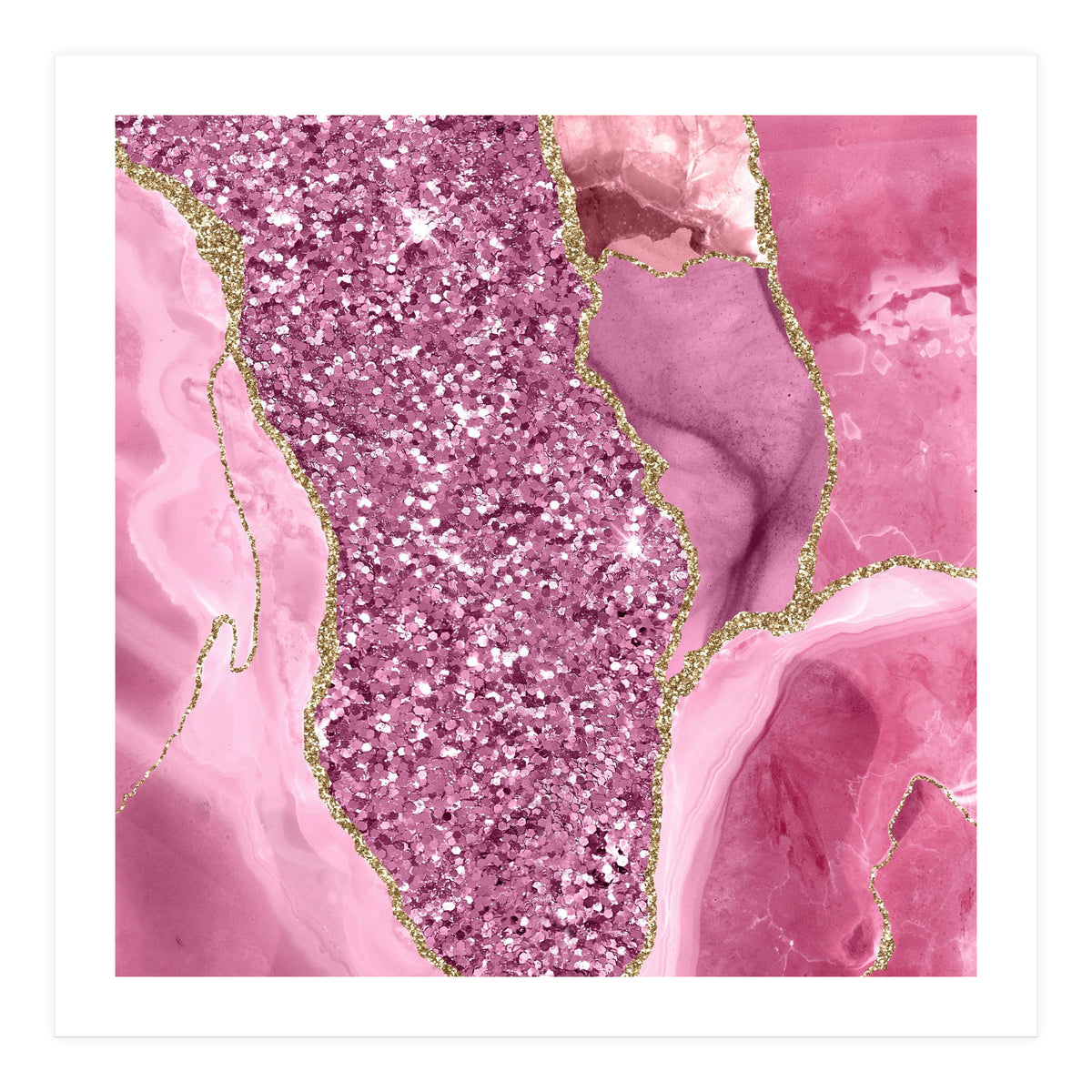 Agate Glitter Dazzle Texture 03 (Print Only)