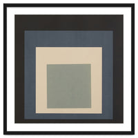 JOSEF ALBERS - HOMAGE TO THE SQUARE BEIGE GREY BLACK HIGH RESOLUTION