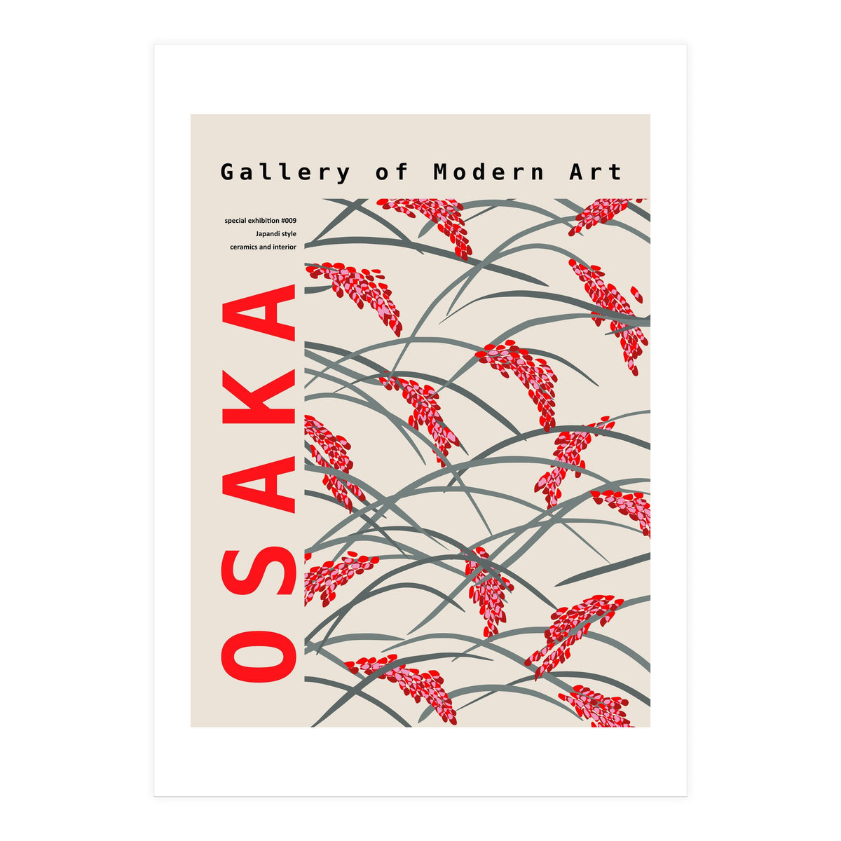 Gallery of Modern Art Osaka Japandi style (Print Only)