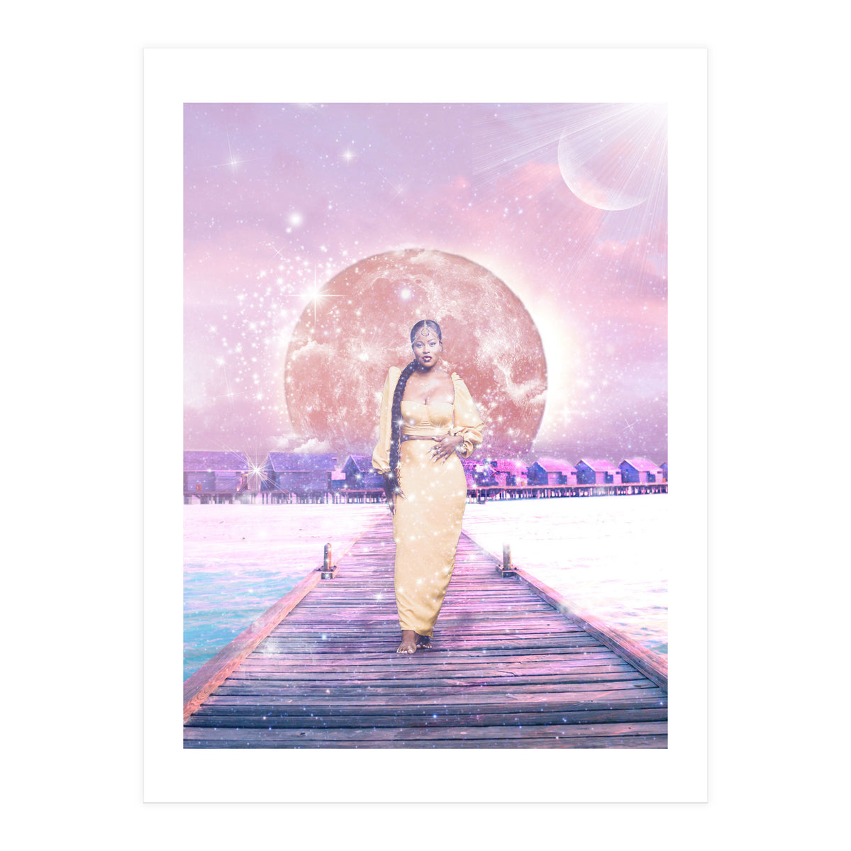 Amara - Queen Of African Tides (Print Only)