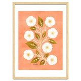 Peach, Ochre And Ivory Floral thumbnail