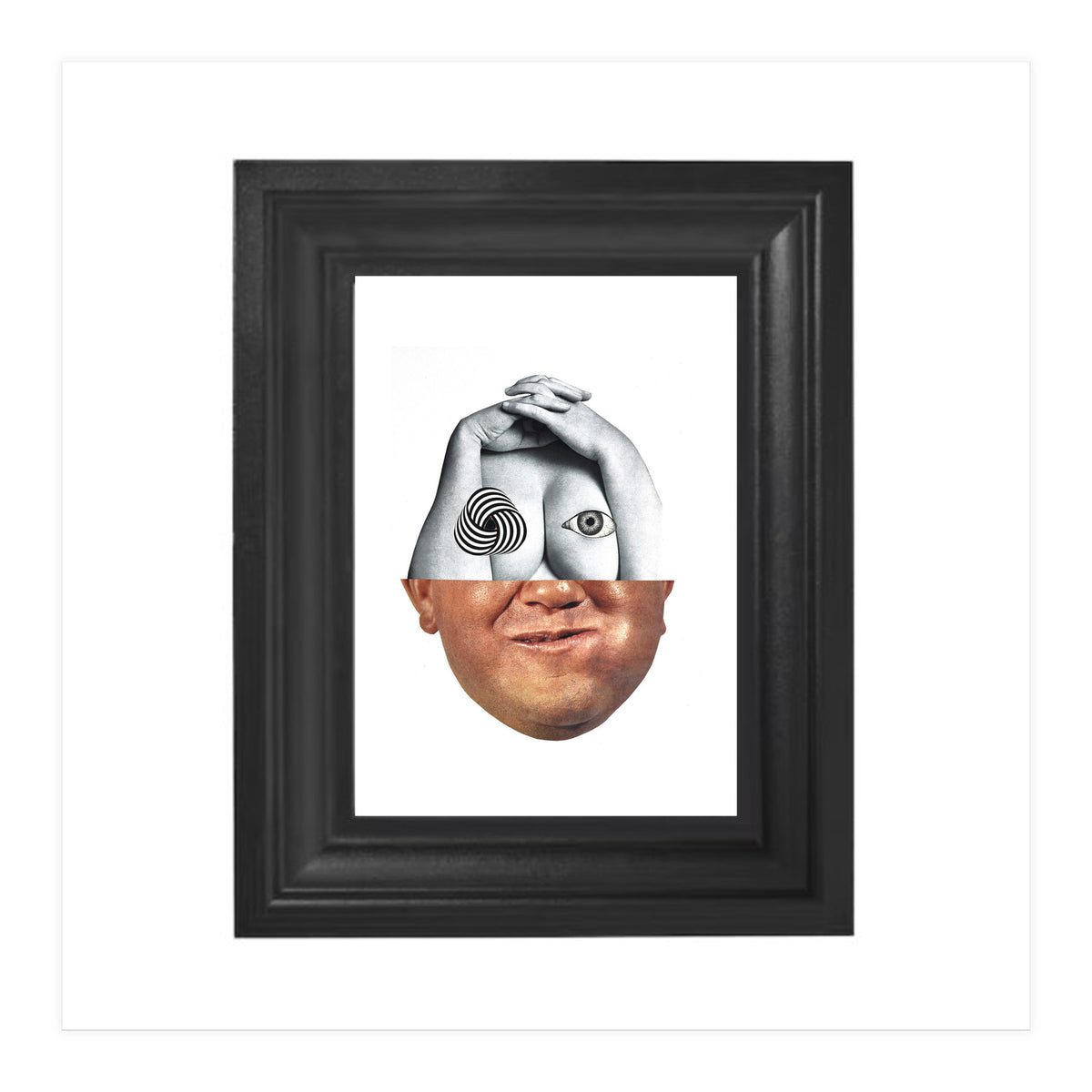 Satiety Collage - Print of paper Collage (Print Only)