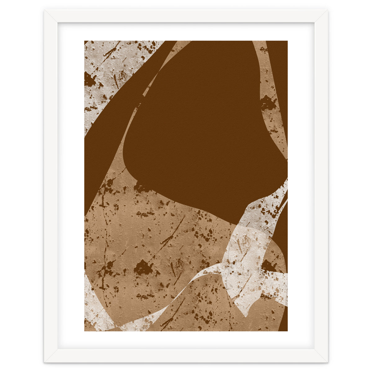 Brown Abstract Minimalist