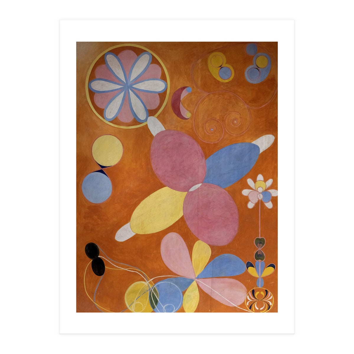 Hilma af Klint - The Ten Largest No 4 Youth Abstract Spiritual Art (Print Only)