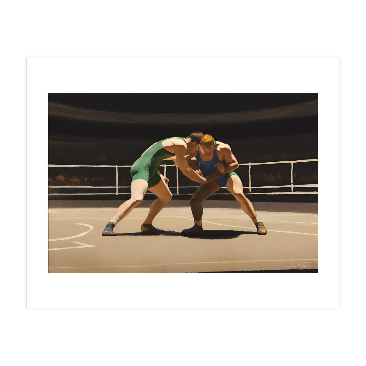 Wrestlers #7 (Print Only)