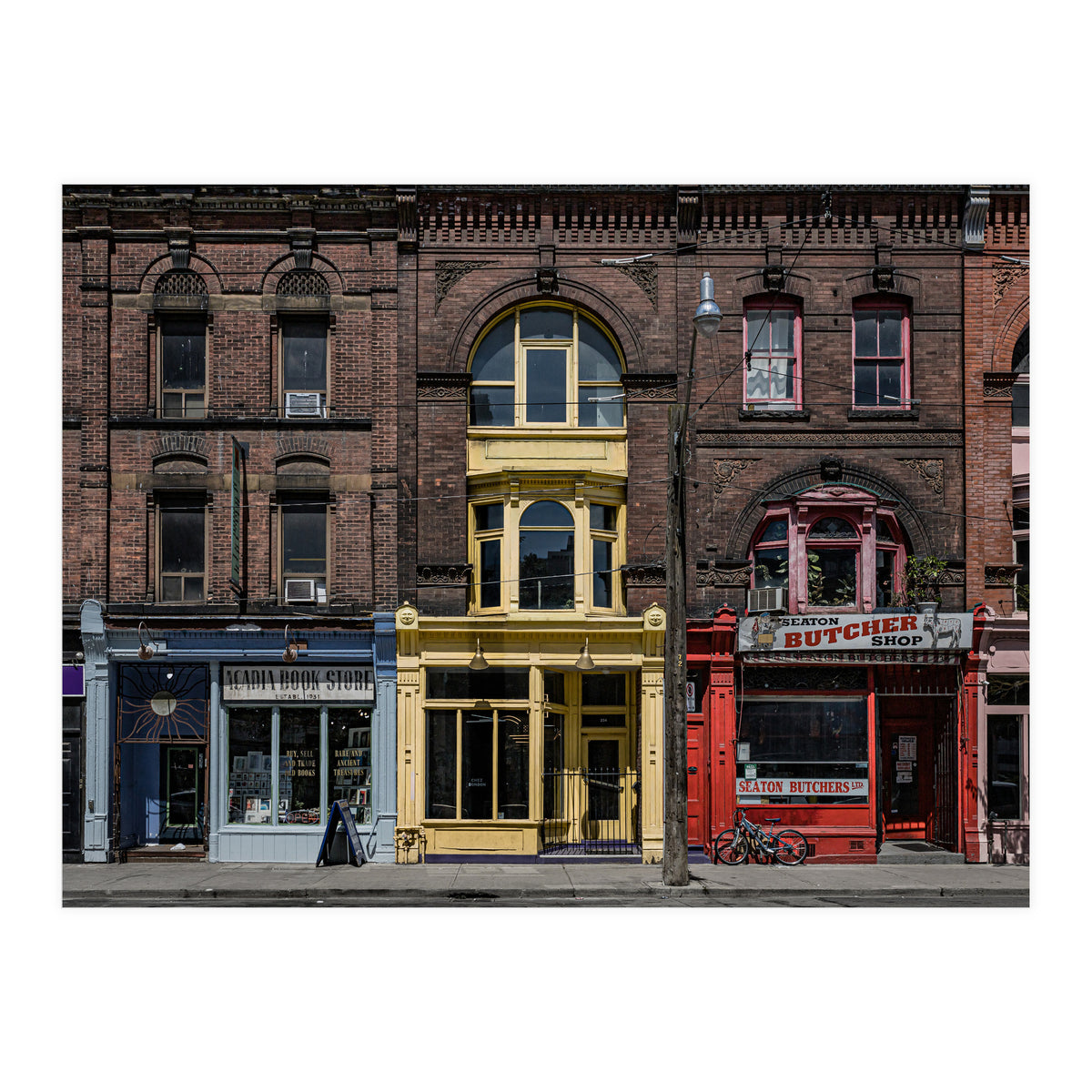 Books and Bistros and Butchers No 8 Color Version (Print Only)