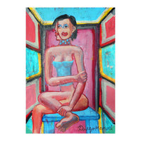 Mujer En La Silla 19 (Print Only)