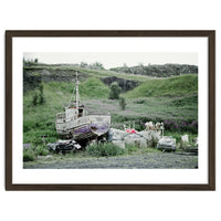 Abandoned Boat - Iceland