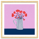 Poppies – pink and blue thumbnail