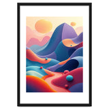 Colorful Surreal Dreamscape Digital Art thumbnail
