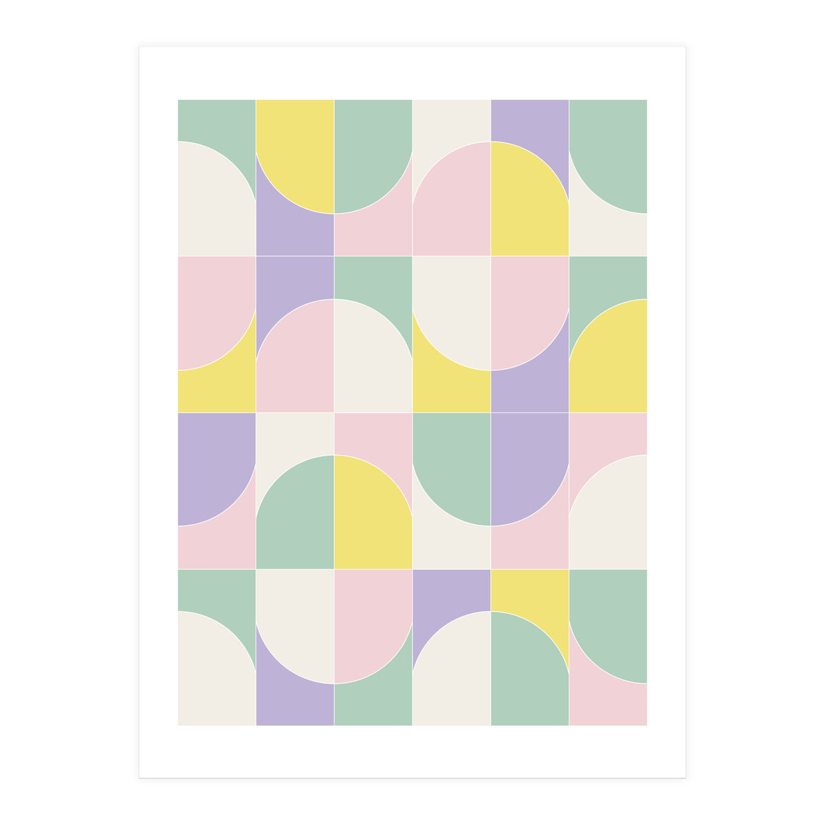 Bold Geo Tiles 05 (Print Only)