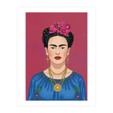 Frida Kahlo Portrait Illustration (Print Only) thumbnail