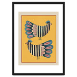Striped Bird Pair II thumbnail
