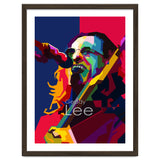 Geddy Lee RUSH Singer Pop Art WPAP thumbnail