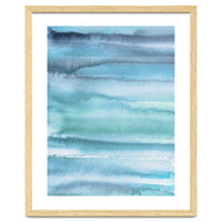 Gradient Watercolor Sea Blue