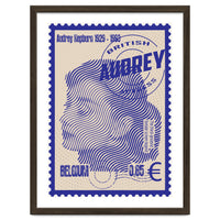 Audrey Hepburn Stamps Art