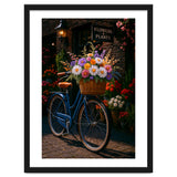 The Aesthetic of a Bicycle at a Flower Shop thumbnail