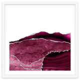 Burgundy & Silver Agate Texture 14 thumbnail