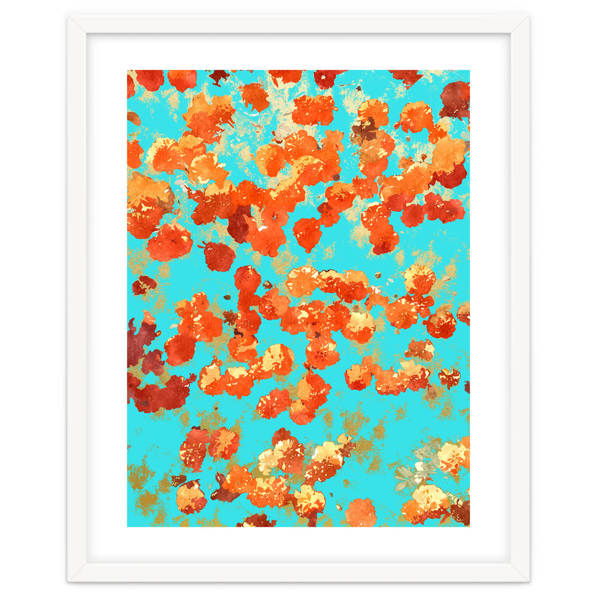 Teal Decor #society6