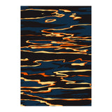 Sunset Reflection, Positivity Hope Growth Optimism Mindset, Nature Marble Dark Ocean (Print Only) thumbnail