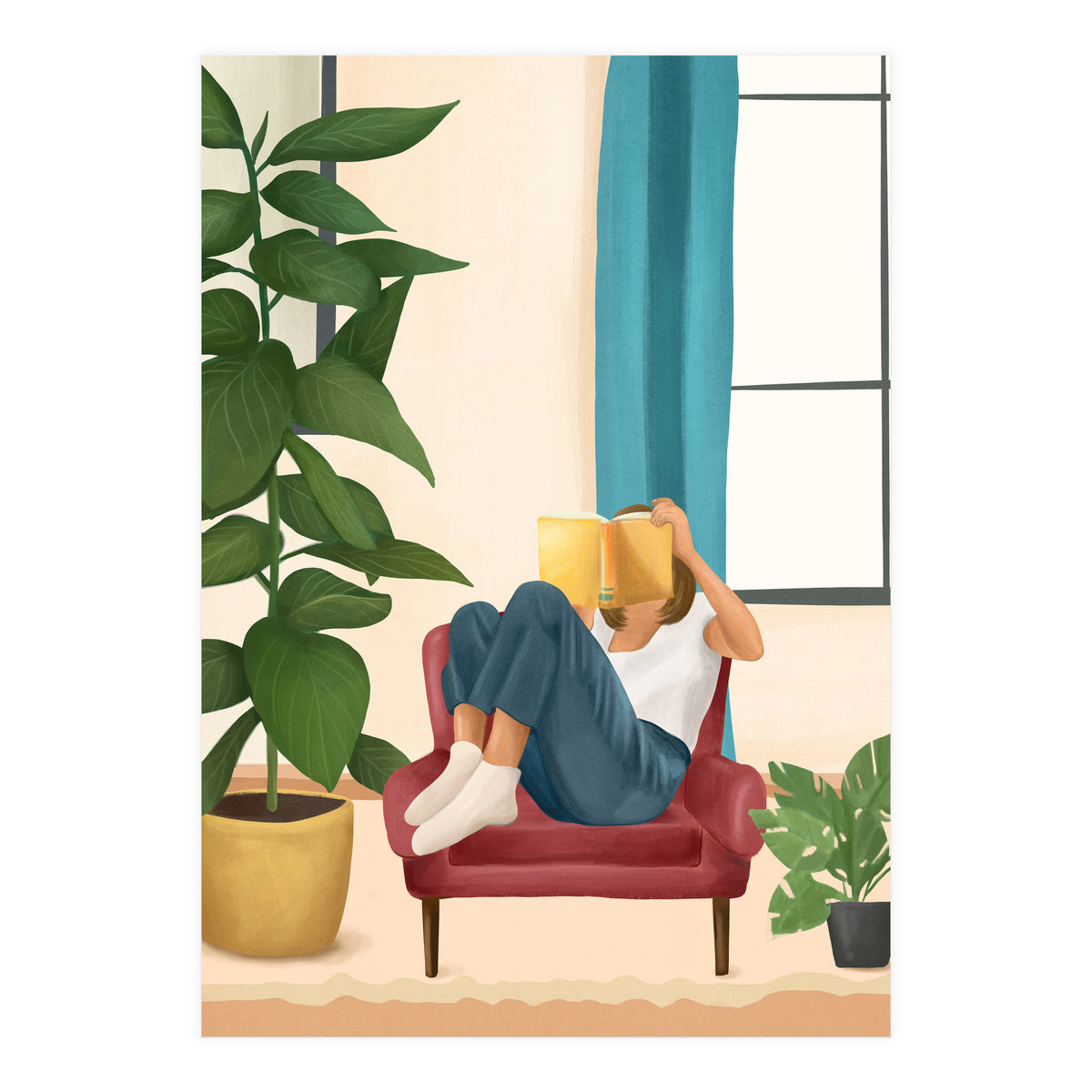 On The Pages Of A Book (Print Only)