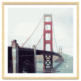 Golden Gate Watercolor Art thumbnail