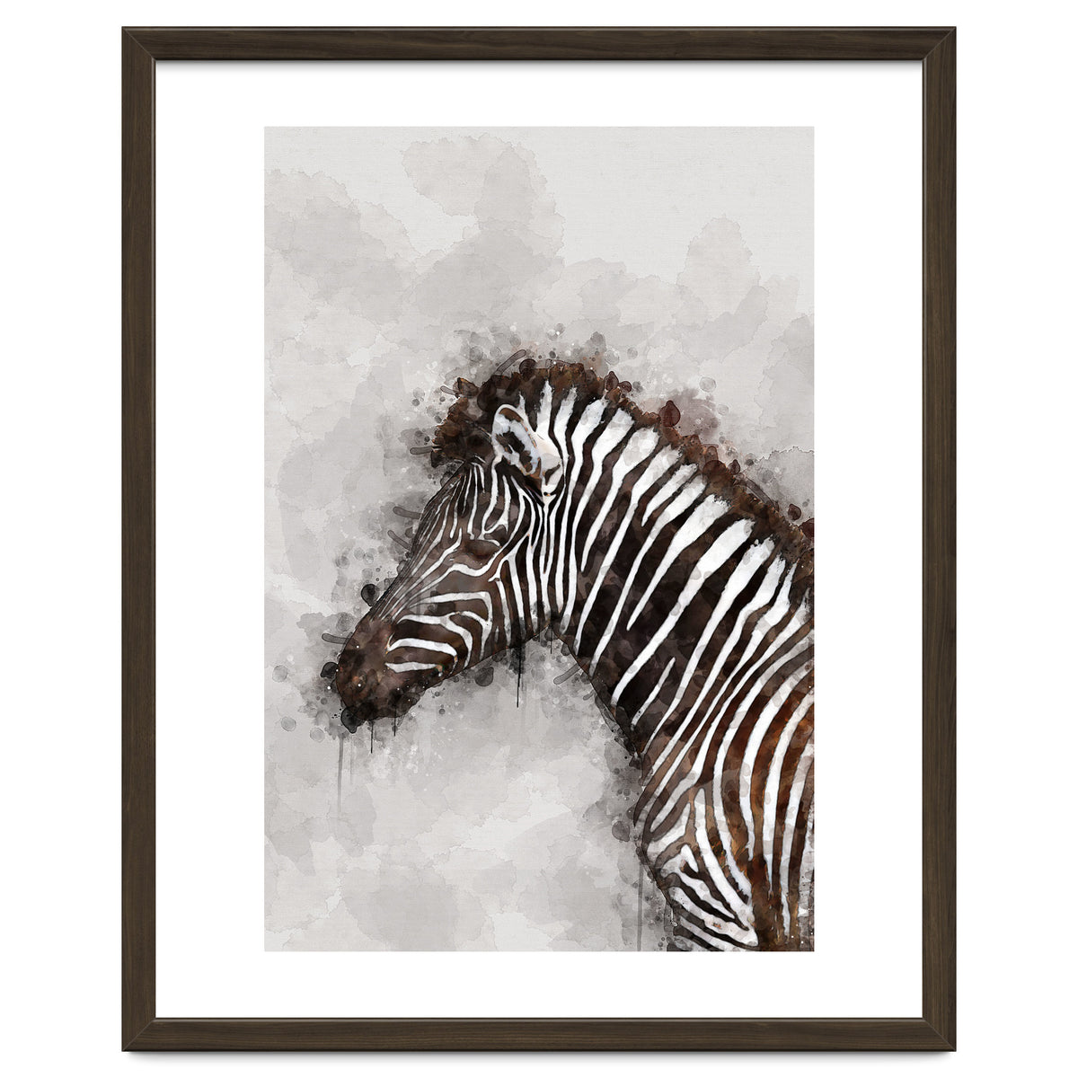 Zebra Watercolor