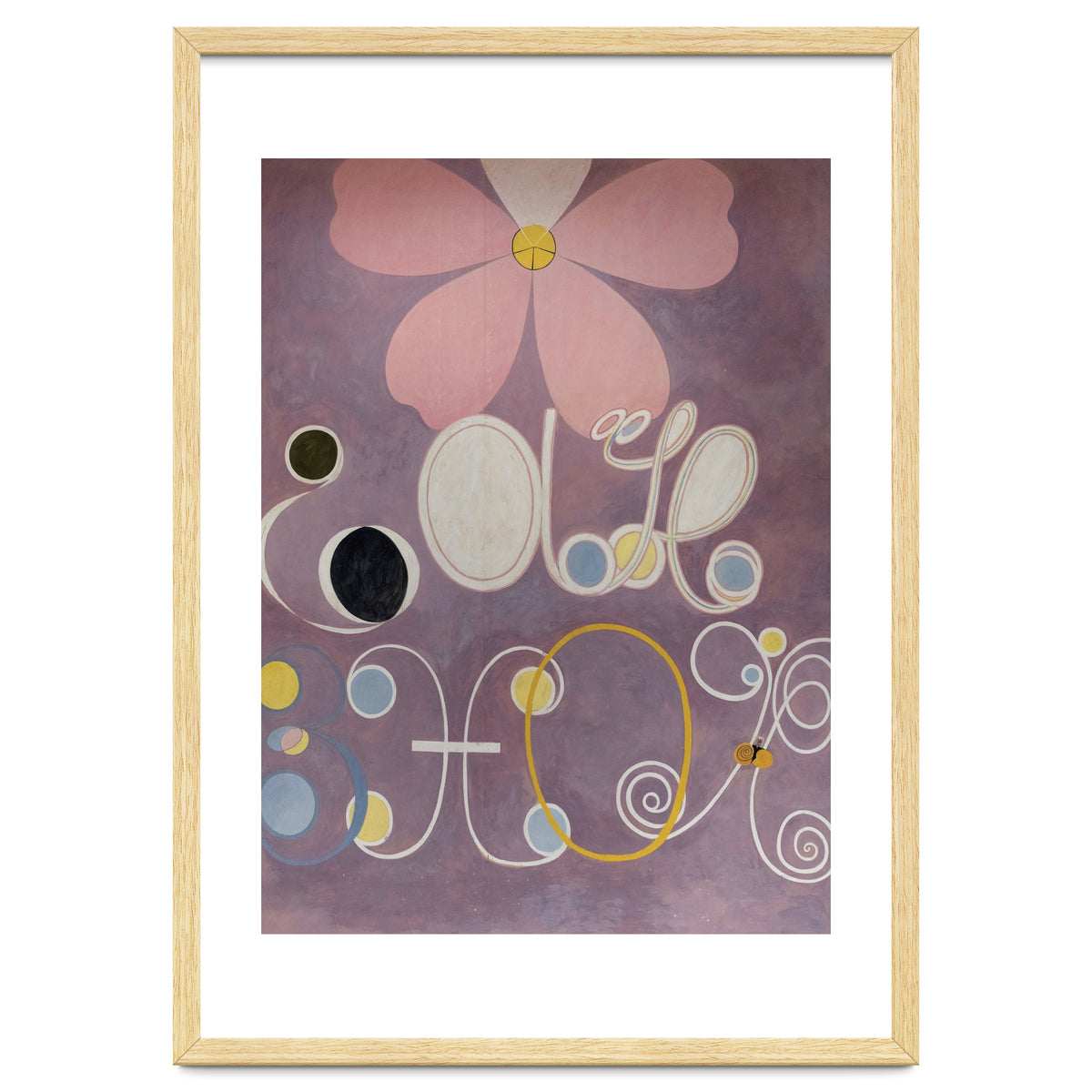 Hilma af Klint - The Ten Largest No 7 Adulthood Abstract Spiritual Art