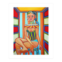 Mujer En La Silla (Print Only)