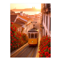 The Charm of a Classic City Tram (Print Only)