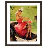 Pinup Girl On A Chariot Fast Ride thumbnail