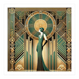 Opulent Elegance A Tribute To Art Deco (Print Only) thumbnail