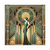 Opulent Elegance A Tribute To Art Deco (Print Only)