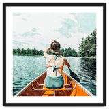 Row Your Own Boat | Woman Empowerment Confidence Painting | Positive Growth Mindset Boho Adventure thumbnail