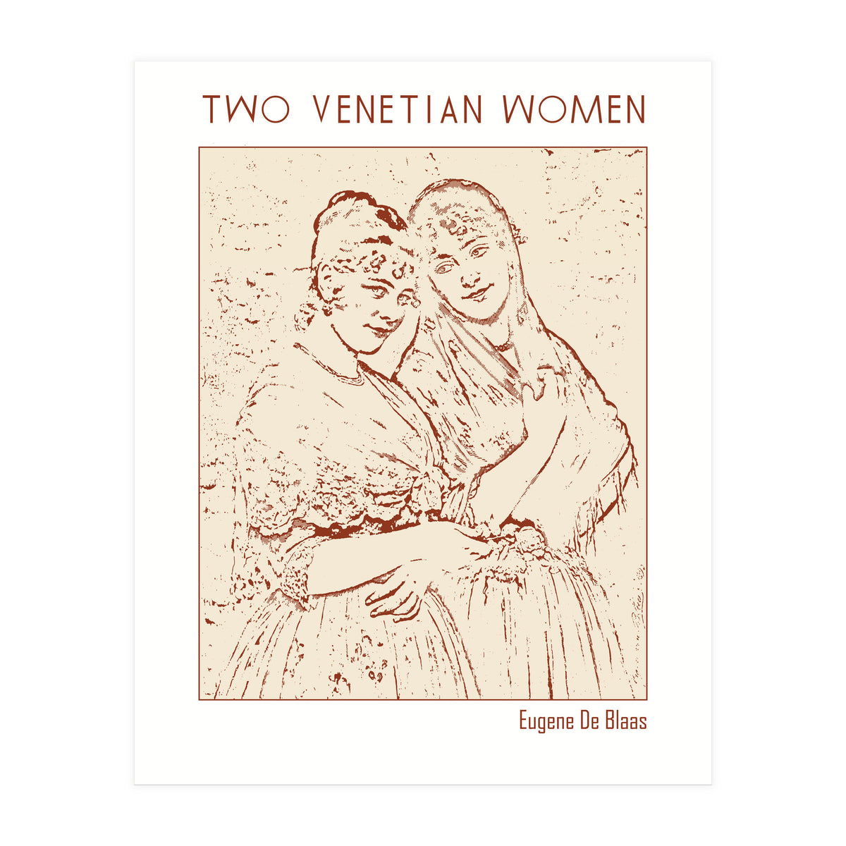 Two Venetian Women   (Print Only)