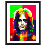 David Gilmour Pink Floyd Classic Rock Art WPAP thumbnail