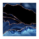 Navy & Rose Gold Agate Texture 14 (Print Only) thumbnail