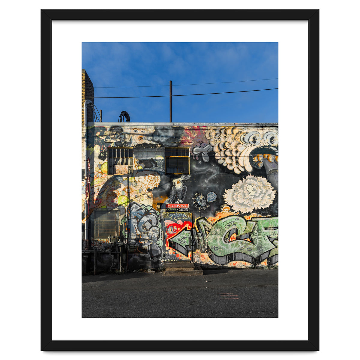 Cooke St Thunder Bay Graffiti Color Version No 2